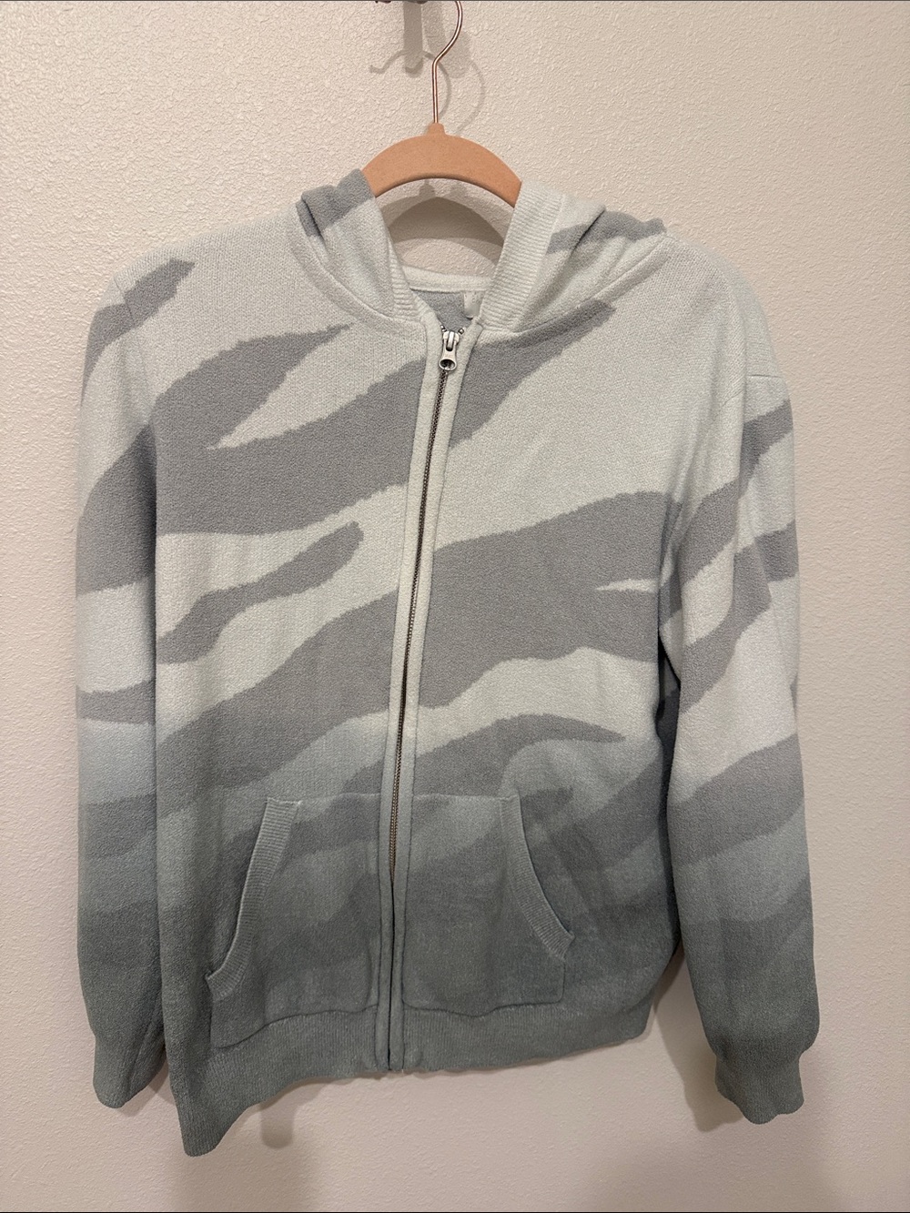 Barefoot Dreams CozyChic Ultra Lite Ocean Reef Zip-Up Hoodie
